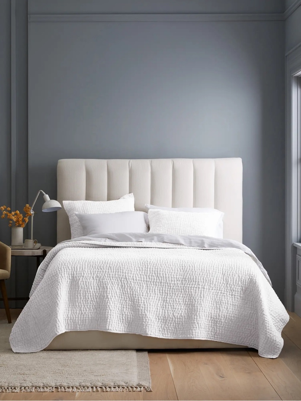 NWOT Quince European Linen Cotton Stitch Quilt